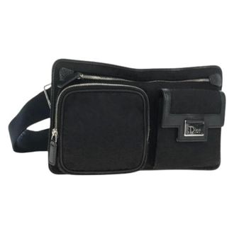 Dior Pre-owned Vintage Body Bag - Dames - Pre-owned - Zwart - Maat: ONE Size Leer