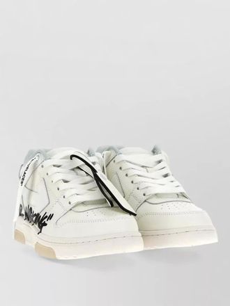 Off-white out office low top sneakers calfskin