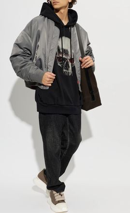 44 Label Group Hoodie, Mens, Black