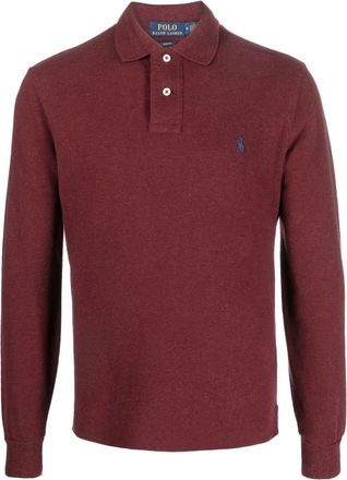 Ralph Lauren Long Sleeve Knit Polo Shirt