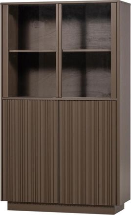 De Eekhoorn Design Vitrinenschrank Noova aus nachhaltigem Massivholz