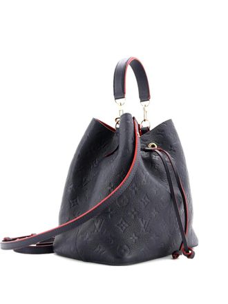 Louis Vuitton NeoNoe Handbag Monogram Empreinte Leather MM bucket bag - Blauw