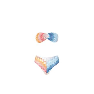Missoni Bandeau Bikini - female - Missoni - Bikinis - Multicolor - S - Swimwear