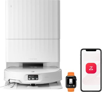 Roborock Qrevo Edge 2 Robot Aspirador Y Fregasuelos, Succi&oacute;n Hyperforce De 25.000 Pa, Tecnolog&iacute;a Flexiarm, Dise&ntilde;o Ultraplano De 7,98 Cm, Sistema De Fregado Mej