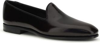 Churchs Womens Bordeaux Calf Leather Bos Taurus Slip-On Loafers