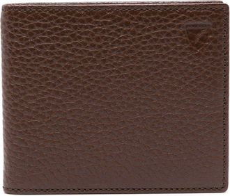 Aspinal of London logo-stamp leather wallet - men - Calf Leather (top grain) - One Size - Brown