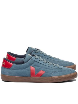 Veja Panenka Blue Suede Low Top Sneakers