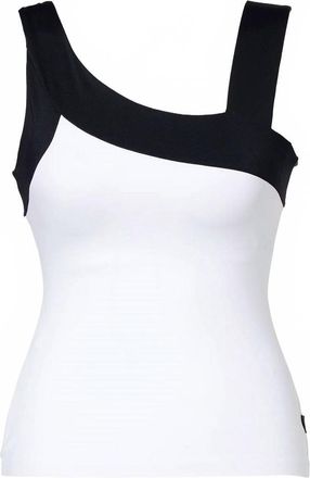 Goldbergh Womens Sierra Sleeveless Tank Top With Bra In White