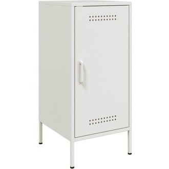vidaXL Sideboard White 36x39x79 cm Steel Vidaxl