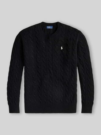 Polo Ralph Lauren Regular Fit Pullover aus Woll-Kaschmir-Mix JULIANNA in Black, Gr&ouml;&szlig;e XXL