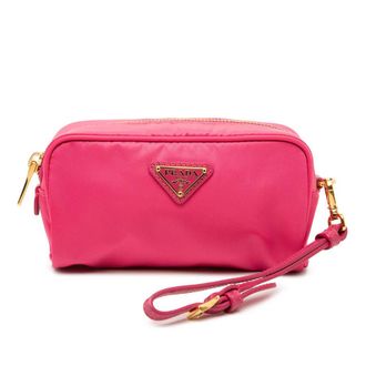 Prada Pre-owned Prada Tessuto Wristlet Pouch Ladies ULZUJOYLGAXSCYIN