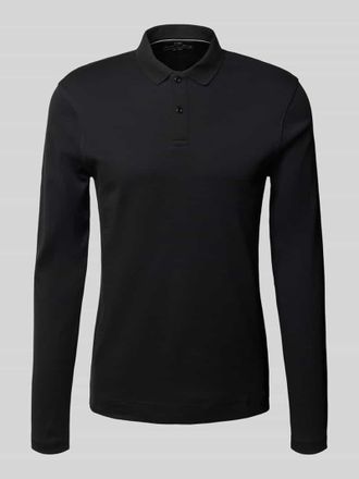 Christian Berg Regular Fit Poloshirt mit Knopfleiste in Black, Gr&ouml;&szlig;e XL