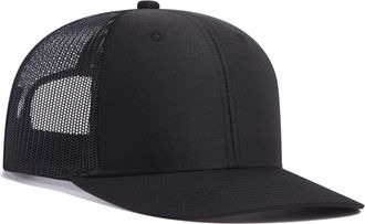 Feoya Mens Mesh Baseball Caps Outdoor Adjustable Peaked Cap for Men UK Summer Sun Protection Tracker Hat Cotton Driver Driving Caps Plain Casual Breathable 