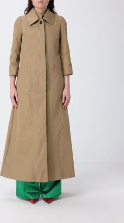 Dries Van Noten Trench di cotone lungo Dries Van Noten