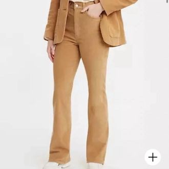 Levi's 90S Style Bootcut Corduroy Pants In Tan