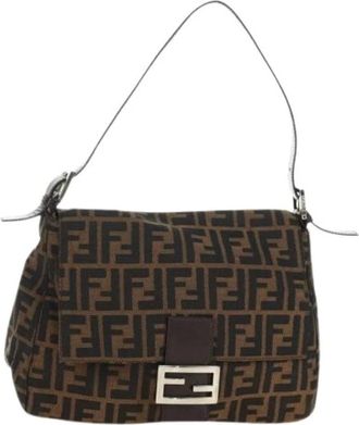 Fendi Pre-owned Vintage Zucca Canvas Shoulder Bag - - Pre-owned - Donna - Multicolore - ONE SIZE