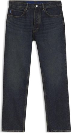 HUGO BOSS Regular-fit jeans in red-cast denim