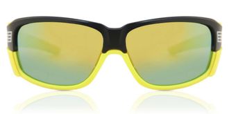 Salice 015 RWP NERO/RW GIALLO Mens Sunglasses Yellow Size Standard