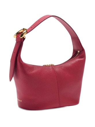 Coccinelle oval buckle tote bag - Rosso