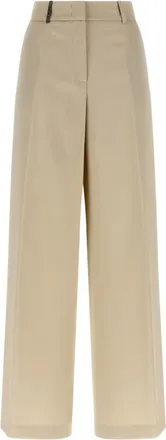 PESERICO Beige Palazzo pants