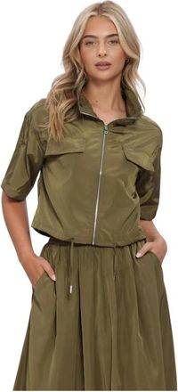 Ibana Tamili Top - Dames - Blouses - Groen - S - Overhemden