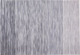 Beliani Alfombra Gris De Lana Y Poli&eacute;ster 160 X 230 Cm Tejida A Mano Dise&ntilde;o Moderno Kapakli
