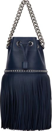 J & M Davidson Borsa a secchiello Carnival con borchie - Blu