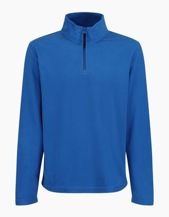 Regatta Mens Regatta Mens 170 Series Anti-pill Zip Neck Micro Fleece - Blue - Size: 40