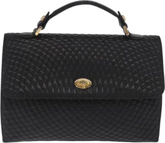 Bally Pre-owned Leren Handtas - Dames - Vintage Handtas - Zwart - ONE Size - Leer - Vintage