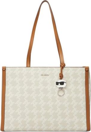 Karl Lagerfeld Ikon Tote - Dames - Shoppers - Beige - ONE Size - Tassen