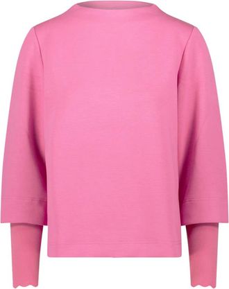 Zero Dames, Sweatshirts & Hoodies, Roze, Maat: XS