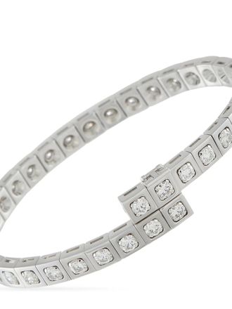 Cartier 18K white gold diamond bracelet - Argento