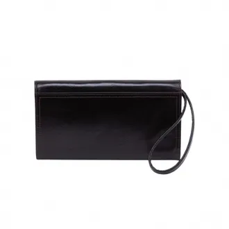 Hobo Romy Wallet Crossbody Wristlet In Black