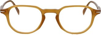 Eyewear by David Beckham DB 1140 Optisch Montuur - unisex - Brillen - Geel - 47 MM - Accessoires