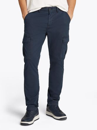 Tommy Jeans Cargohose TOMMY JEANS TJM AUSTIN CARGO, Herren, Gr. 31, L&auml;nge 32, blau (schwarz night navy), Web, Obermaterial: 98% Baumwolle, 2% Elasthan, unifarben,
