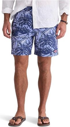 Vineyard Vines 7 Printed Chappy Trunks Mens Swimwear Sportfishpalm : SM, Polyester/Spandex
