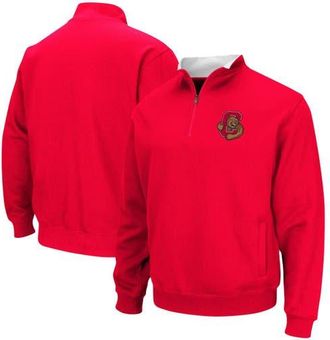 Colosseum Mens Colosseum Red Cornell Big Red Tortugas Logo Quarter-Zip Jacket at Nordstrom, Size Xxx-Large