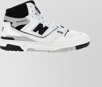 New Balance high-top sneakers with perforated rubber sole