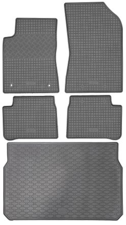 OEM Juego De Alfombrillas De Goma Para Coche Y Alfombrilla Para Maletero Para Citro&euml;n C3 Iii Hatchback Desde Enero De 2017