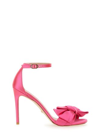 Stuart Weitzman Fuchsia Bow Heels