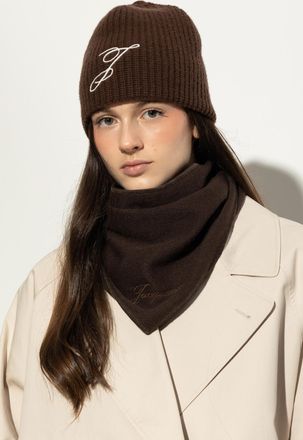 Jacquemus Wool Hat Espiral, Unisex, Brown
