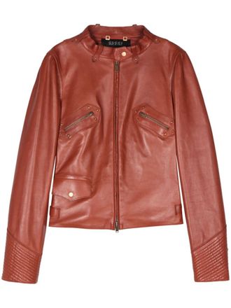 Gucci Giacca con borchie anni 2000 - Marrone