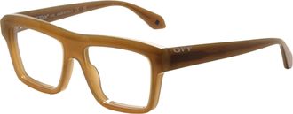 Off-white Unisex 55 mm Brown Opticals