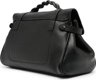 Mulberry Womens Handbag Alexa Black Pebbled Leather Calf Handbags Hand Bags