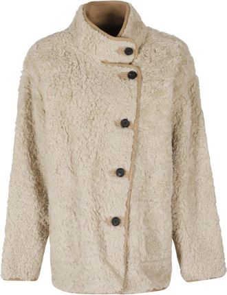 Low Classic Giacca in Finta Pelliccia e Shearling - - Jackets - Donna - Beige - S