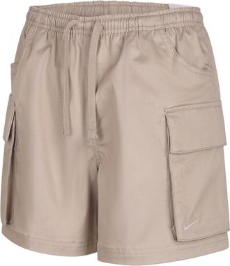 Nike (WMNS) Nike Sportswear Loose Mid-Waist Woven Cargo Shorts Cream White IV5010-236