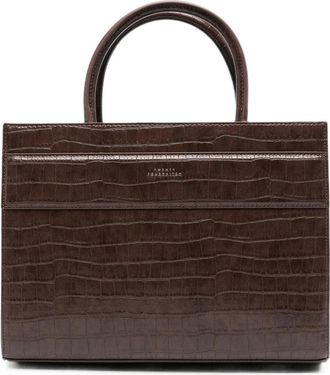 Twentyfourhaitch Bolso Mini Tote Serane - Bags - Mujer - Marr&oacute;n - ONE SIZE