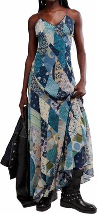 Free People Tis The Season Maxi Dress In Storm Combo