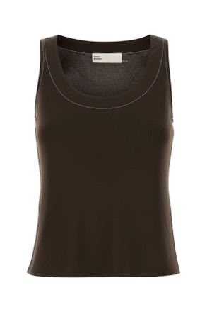 Tory Burch Bruine Viscose Tanktop