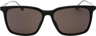 HUGO BOSS Mens Hugo Boss Grey Lens Black Sunglasses - Size: ONE size